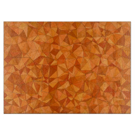 Tabla De Cortar Formas de Naranja geométrica