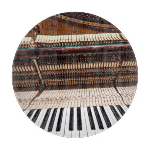 Tabla De Cortar Foto de piano de antiguo concierto