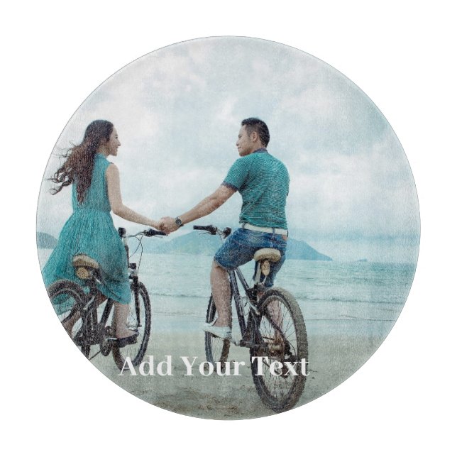 Tabla De Cortar Foto personalizado (Anverso)