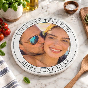 Tabla De Cortar Foto y texto personalizados