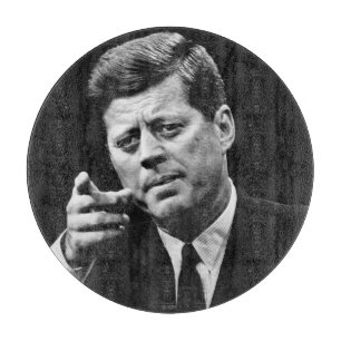 Tabla De Cortar Fotografía de John F. Kennedy 3