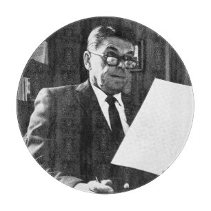 Tabla De Cortar Fotografía de Ronald Reagan
