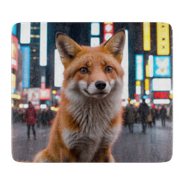 Tabla De Cortar Fox en Times Square