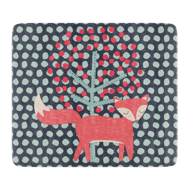 Tabla De Cortar Fox retro (Anverso)