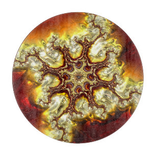 Tabla De Cortar Fractal Art 34 Tablero de corte