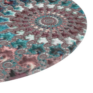 Tabla De Cortar Fractal bohemio