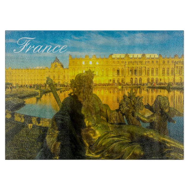 Tabla De Cortar Francia Arquitectura París Sunset Versailles (Anverso)