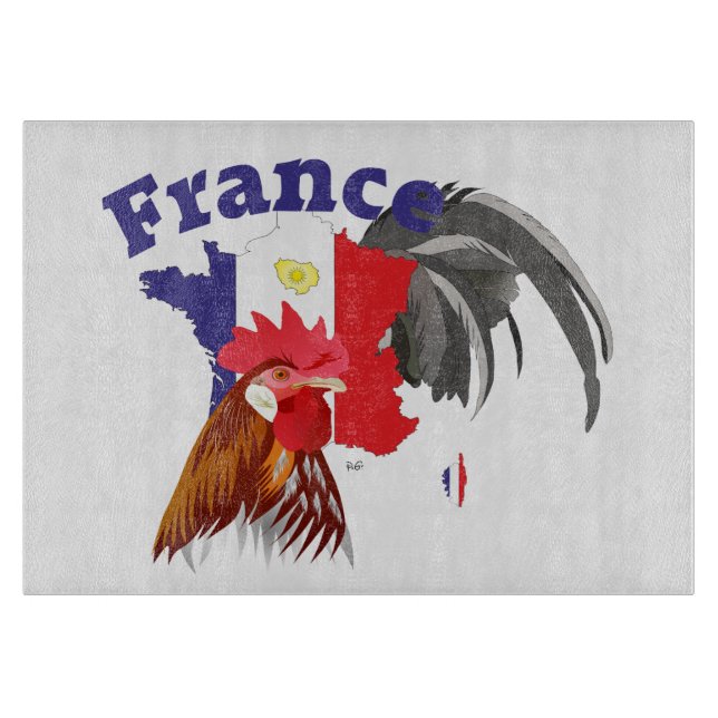 Tabla De Cortar Francia - France tablón de filo (Anverso)