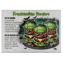 Tabla De Cortar Frankenstein Burgers