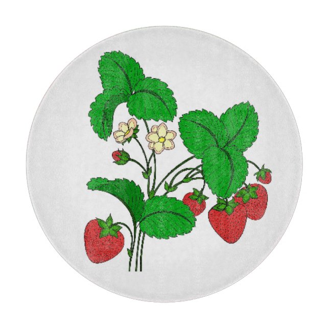 Tabla De Cortar Fresas (Anverso)