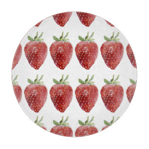 Tabla De Cortar Fresas acuáticas: patrón sin soldadura