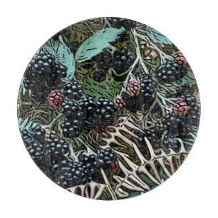 Tabla De Cortar Fresas negras