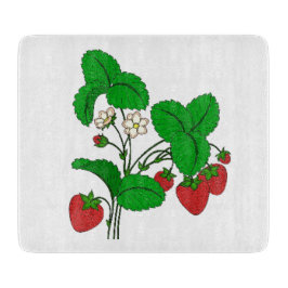 Tabla De Cortar Fresas para el desayuno