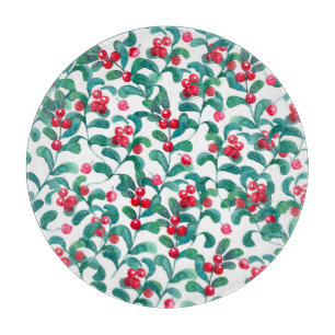 Tabla De Cortar Fresas silvestres acuáticas, patrón sin costuras.