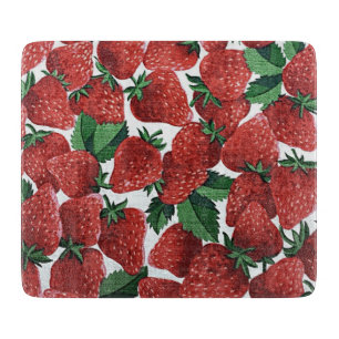 Tabla De Cortar Fresas y Nata