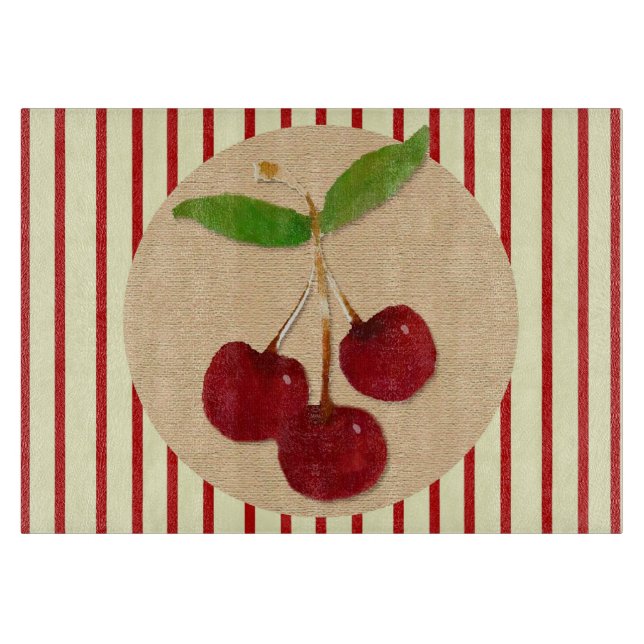 Tabla De Cortar Frisas de cereza (Anverso)