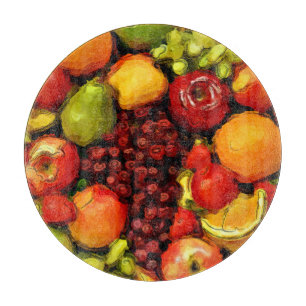 Tabla De Cortar Fruta deliciosa_