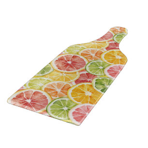 Tabla De Cortar Frutas Cítricas Lima Limón Naranja Toronja