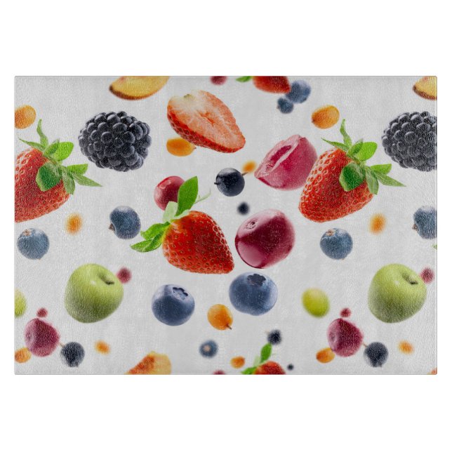 Tabla De Cortar Frutas Mezcladas (Anverso)