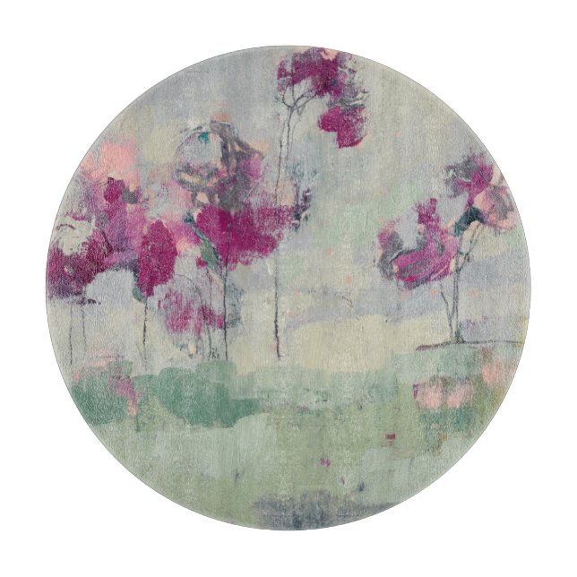 Tabla De Cortar Fuchsia Treeline (Anverso)