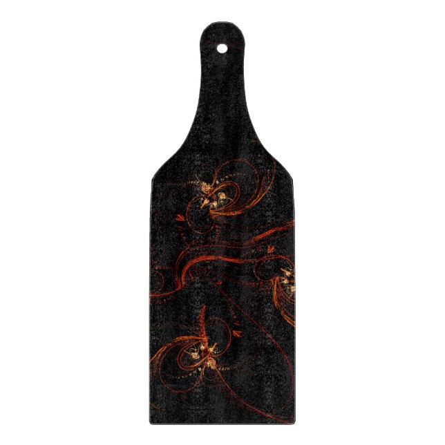 Tabla De Cortar Fuera de la oscuridad Abstract Art Paddle (Anverso)