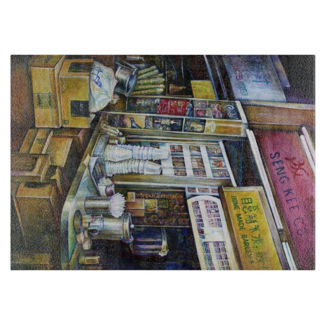 Tabla De Cortar Fuerzas de luz cargadas emocionales (Anverso)