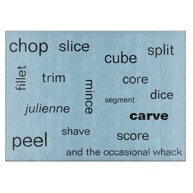 Tabla De Cortar Fun Every Which Way Thesaurus (Anverso)