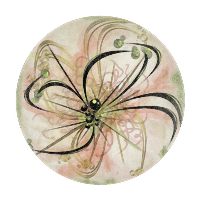 Tabla De Cortar Fundiciosa caja de papel de flor (Anverso)