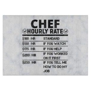 Tabla De Cortar Funny Chef Cutting Board