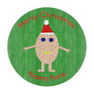Tabla De Cortar Funny Navidades Egting Cutting Board