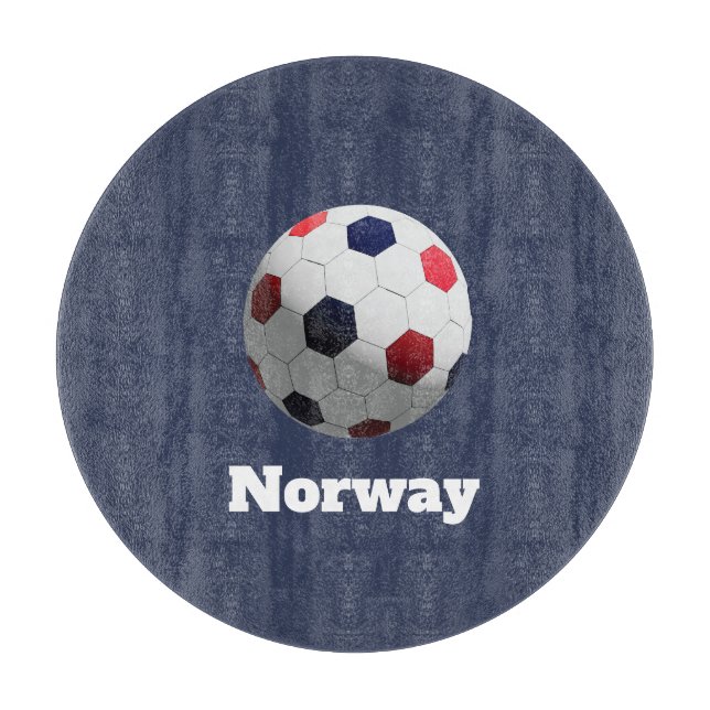 Tabla De Cortar fútbol Noruega (Anverso)