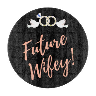 Tabla De Cortar Future Wifey Love Birds  