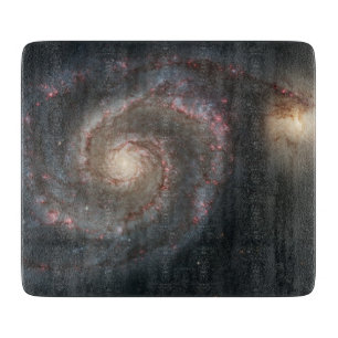 Tabla De Cortar Galaxia con remolinos (espacio) (universo) (Messie