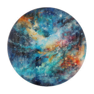 Tabla de cortar Galaxia de polvo de estrellas