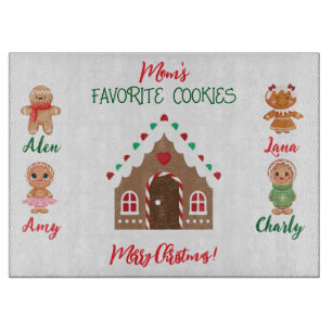 Tabla De Cortar Galletas favoritas de mamá