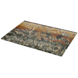 Tabla De Cortar Gansos y patos vagan arte