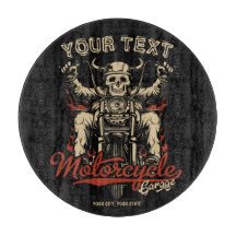 Garaje para la tienda de motocicletas de Skeleton