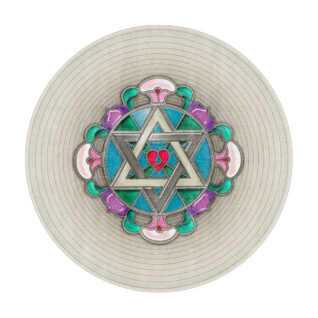 Tabla De Cortar Garden Star Charcuterie Board (Anverso)