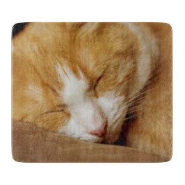 Tabla De Cortar Gatito durmiente
