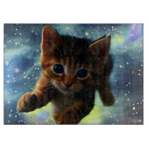 Gatito Volando En El Espacio