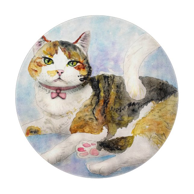 Tabla De Cortar Gato de agua (Anverso)