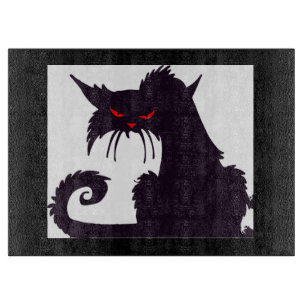 Tabla De Cortar Gato negro