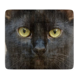 Tabla De Cortar Gato negro
