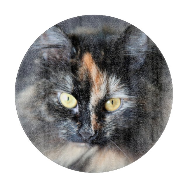 Tabla De Cortar Gato siberiano (Anverso)