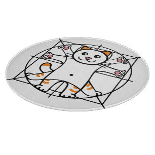 Tabla De Cortar Gato Vitruviano