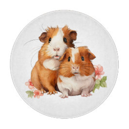 Tabla De Cortar Gatos de cerdo de Guinea