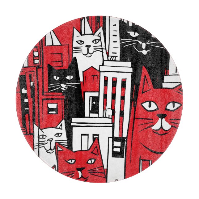 Tabla De Cortar Gatos en Nueva York (Anverso)