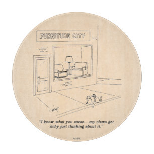 Tabla De Cortar Gatos que agarran los muebles