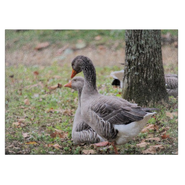 Tabla De Cortar Geese (Anverso)