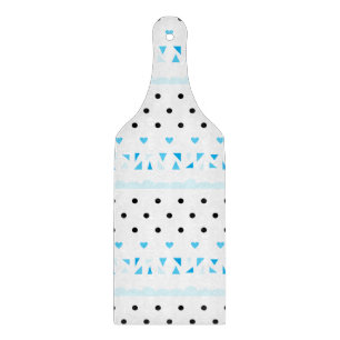 Tabla De Cortar Geometría azul
